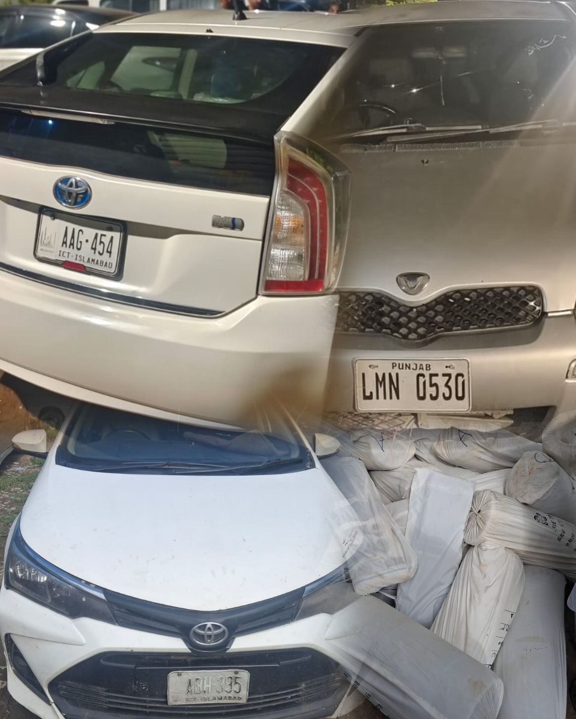 Customs Enforcement Islamabad Seizes Smuggled Vehicles and Goods Worth Over PKR 26.5 Million